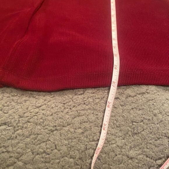 Chico’s Design Burgundy Snap Cardigan Size Medium 8 Chico’s Size 1 - Picture 8 of 9